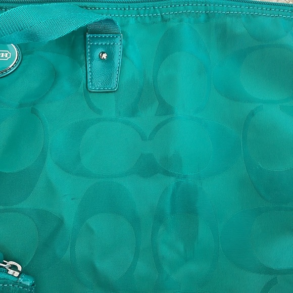 Coach packable nylon weekender tote - Picture 11 of 16